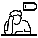 Ícone de cansaço